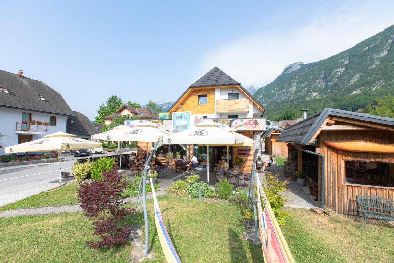 Hostel Soca Rocks Бовец Екстер'єр фото